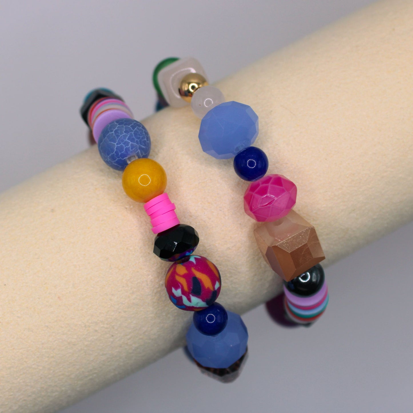 colorful wrist rocks