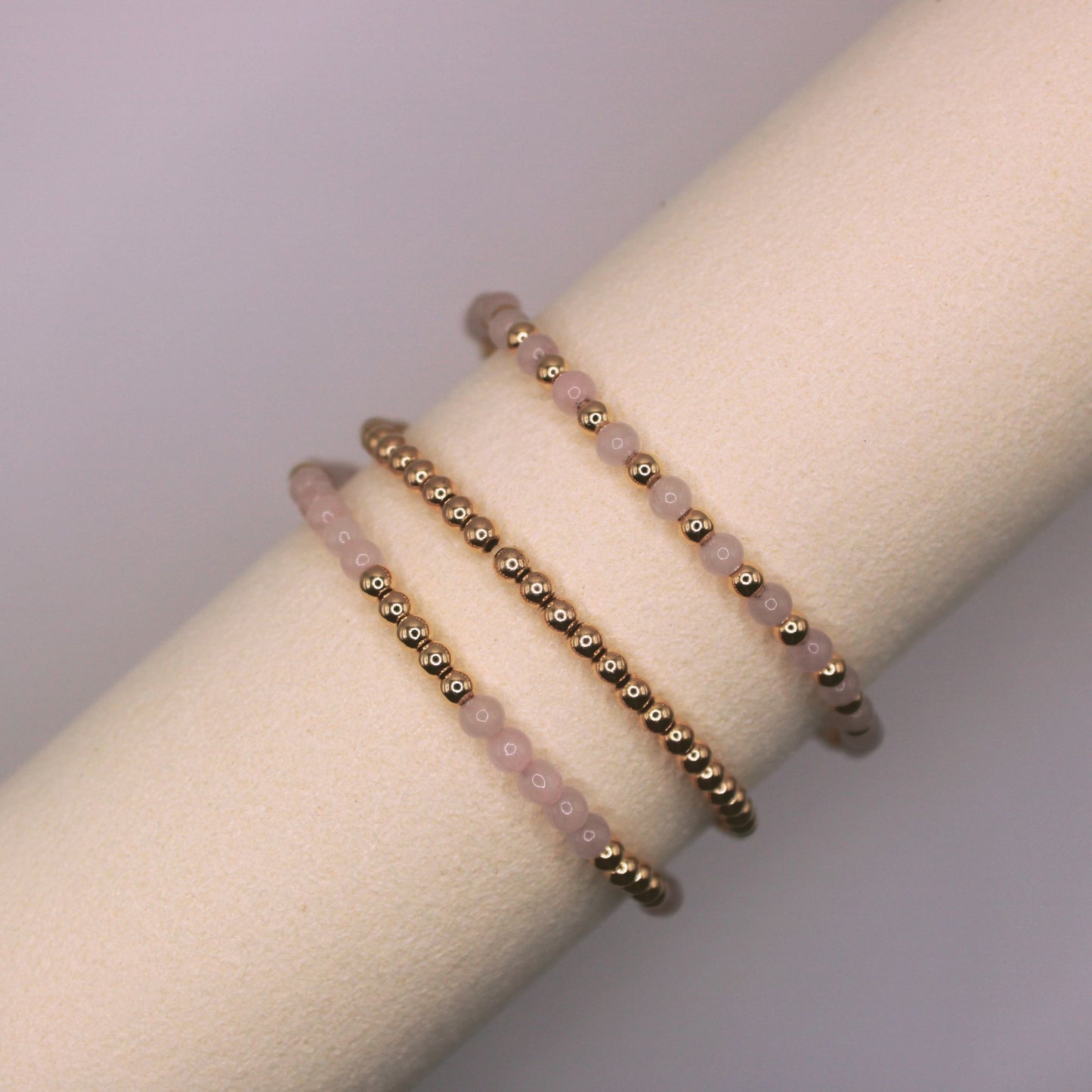 Blissful - Rose Quartz Stack