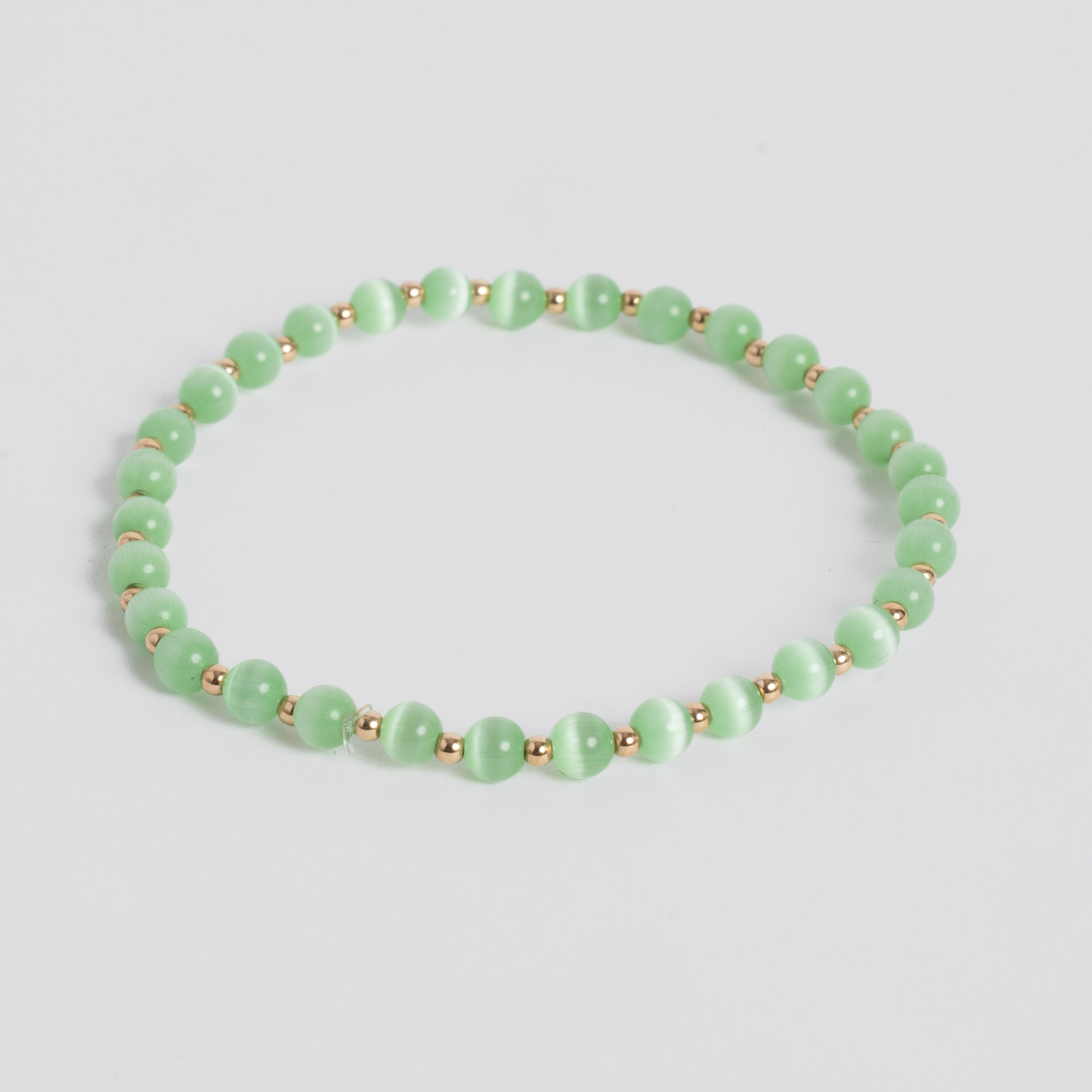 ElyseRyan Mint Green Gemstone Prism Bracelet – ElyseRyan Jewelry